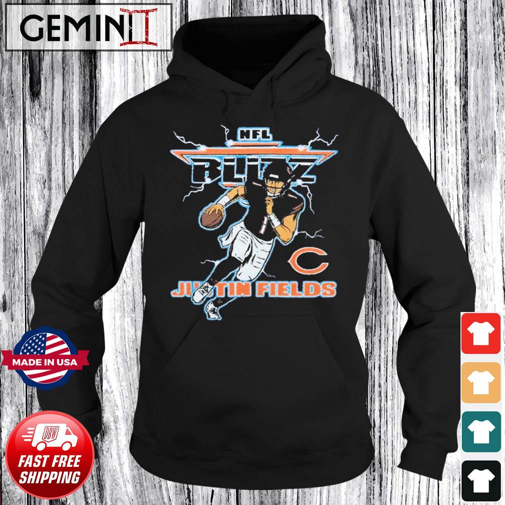 NFL Chicago Bears Blitz Bears Justin Fields Shirt, hoodie, sweater, long  sleeve and tank top