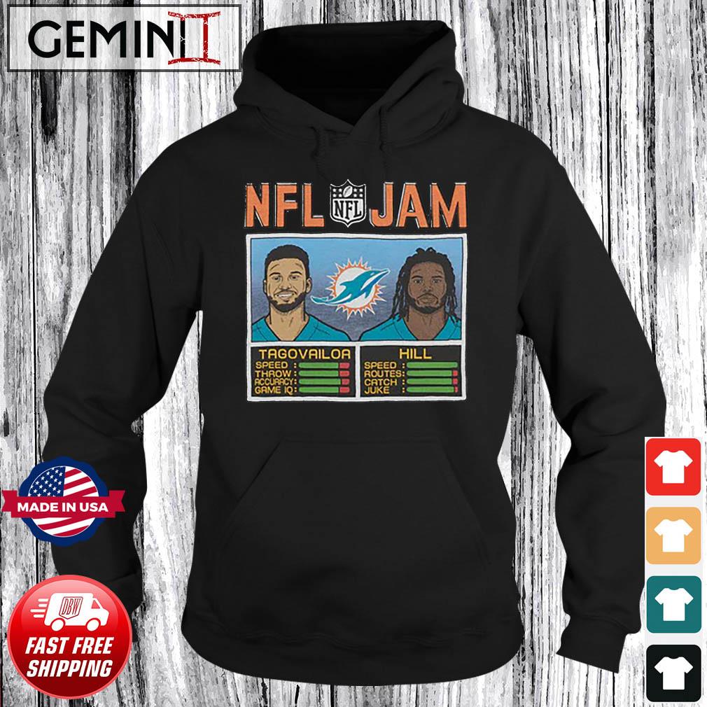 Tua Tagovailoa and Tyreek Hill Miami Dolphins NFL Jam shirt, hoodie,  sweater, long sleeve and tank top