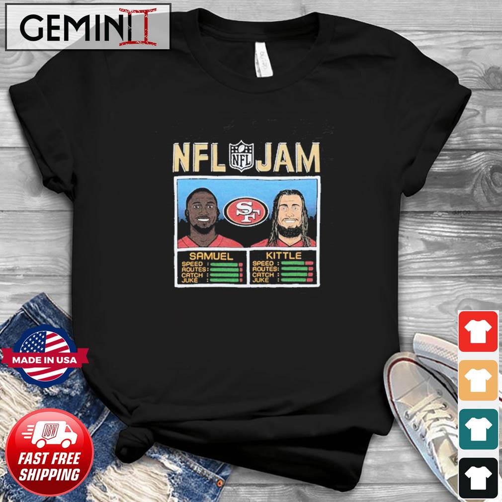 NFL Jam San Francisco 49ers Deebo Samuel And George Kittle Shirt