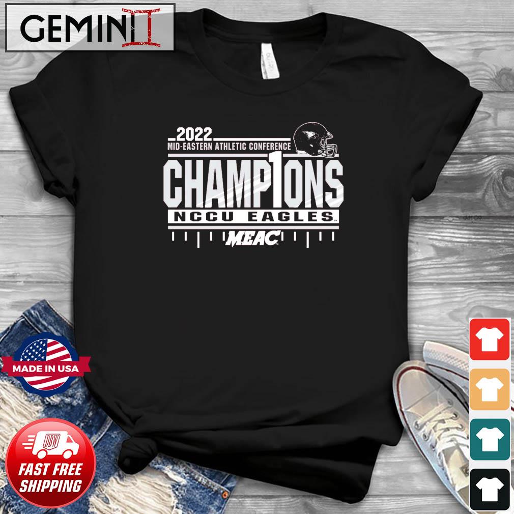North Carolina Central University Football 2022 MEAC Champions T-Shirt