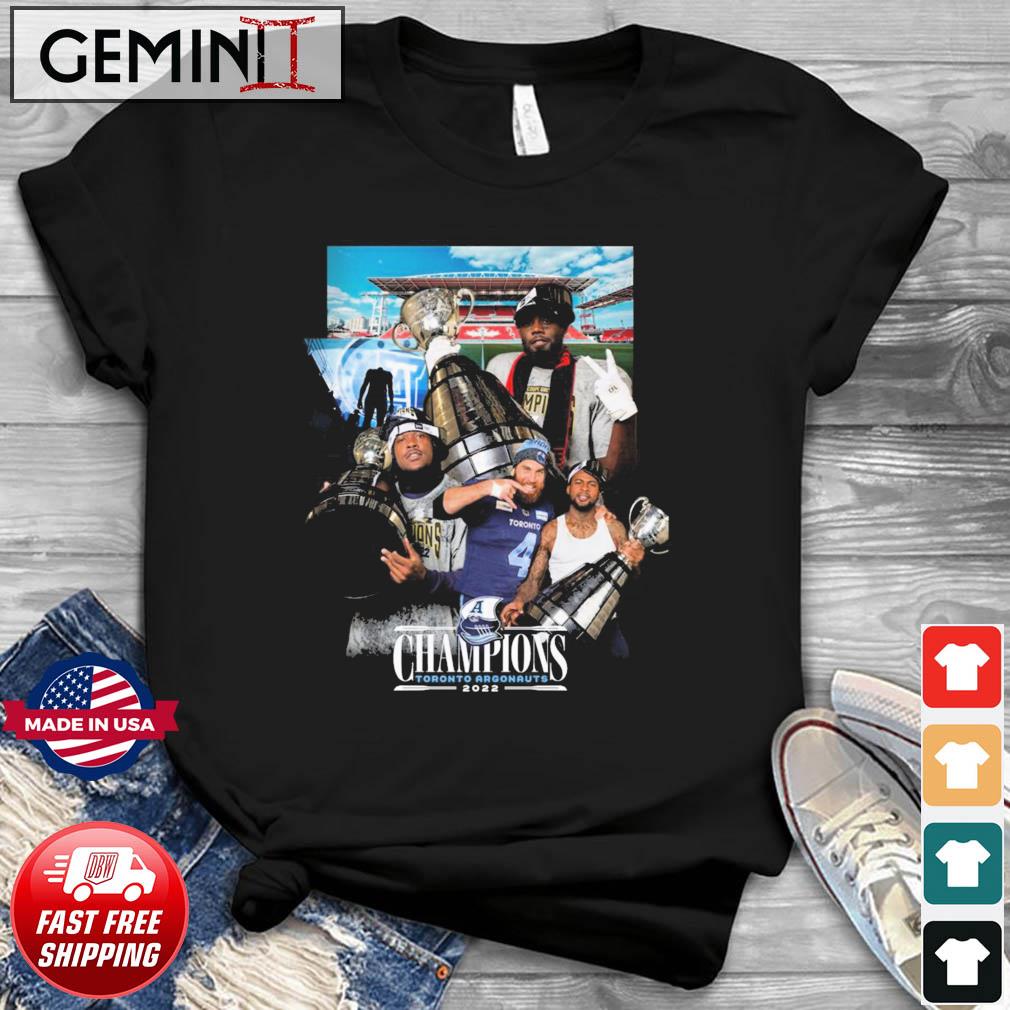 Official Toronto Argonauts 2022 Grey Cup Champions Shirt