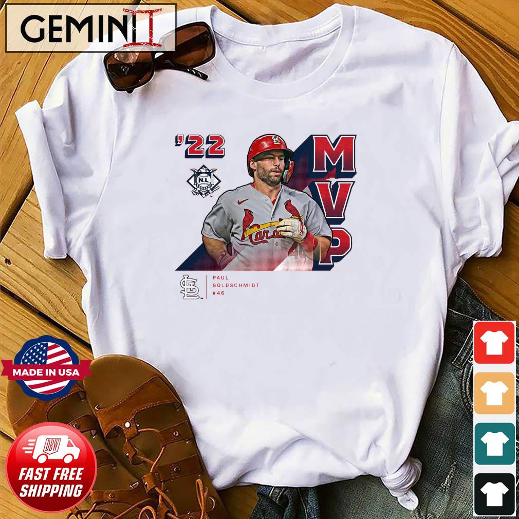 Paul Goldschmidt St. Louis Cardinals 2022 NL MVP T-Shirt