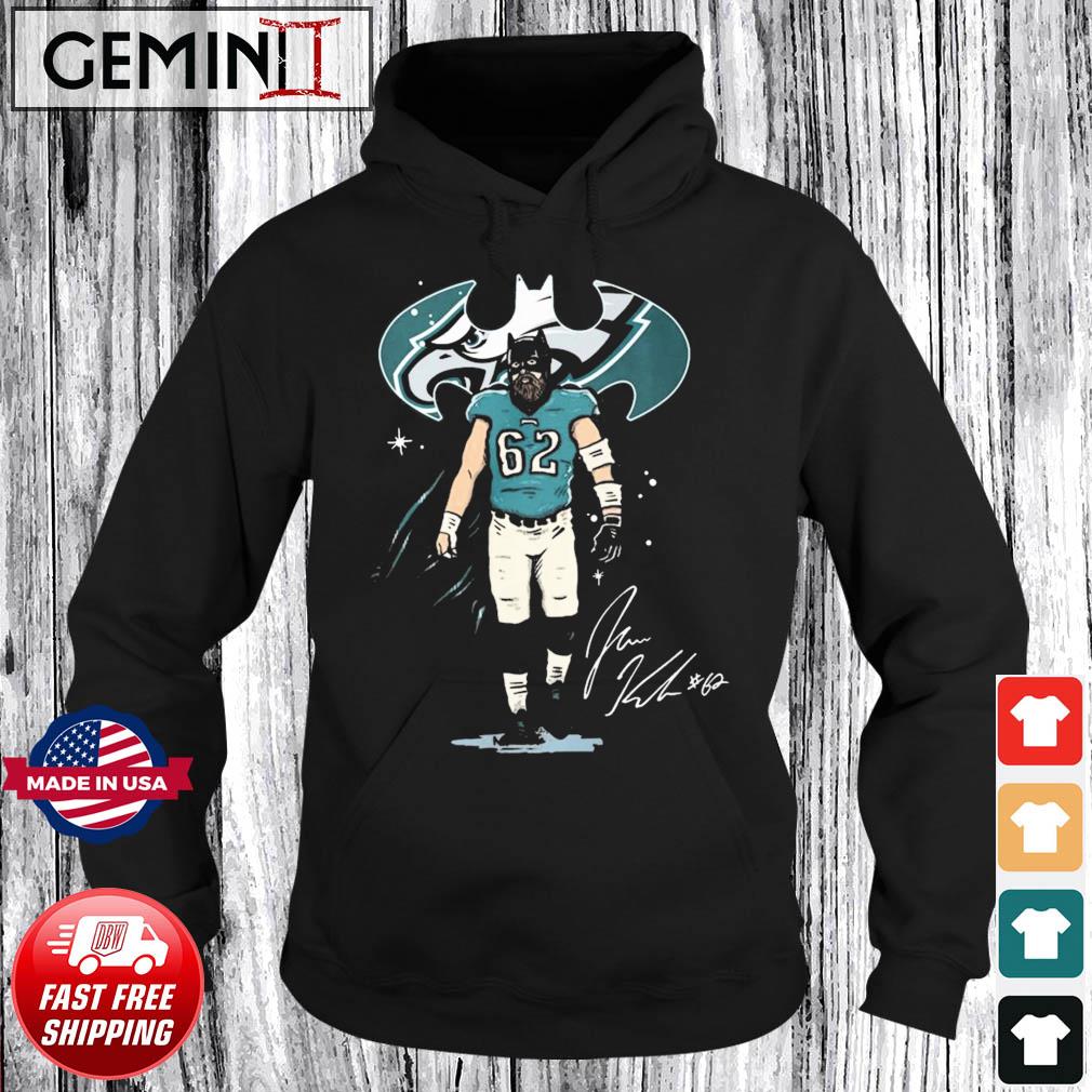 Philadelphia Eagles Jason Kelce Batman Signatures Shirt, hoodie, sweater,  long sleeve and tank top