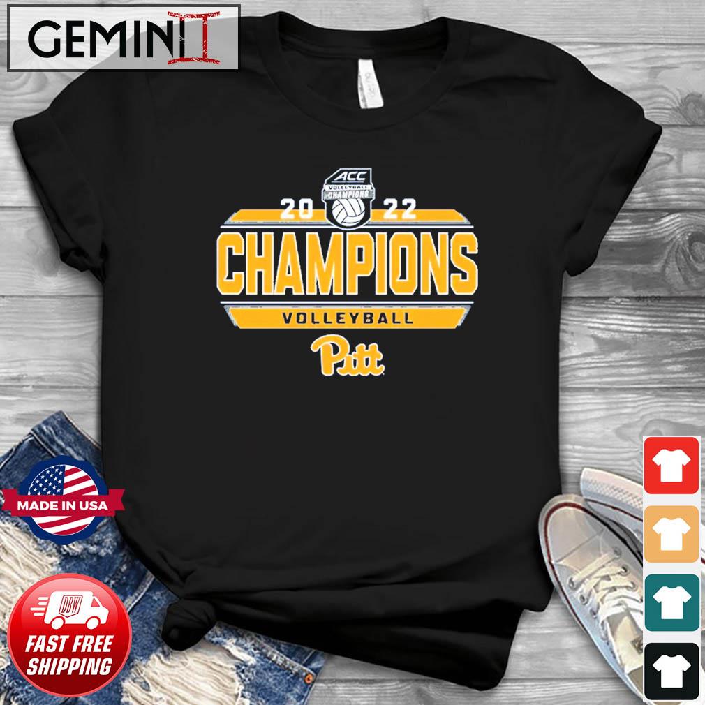 Pitt Panthers ACC Volleyball Champions 2022 Shirt