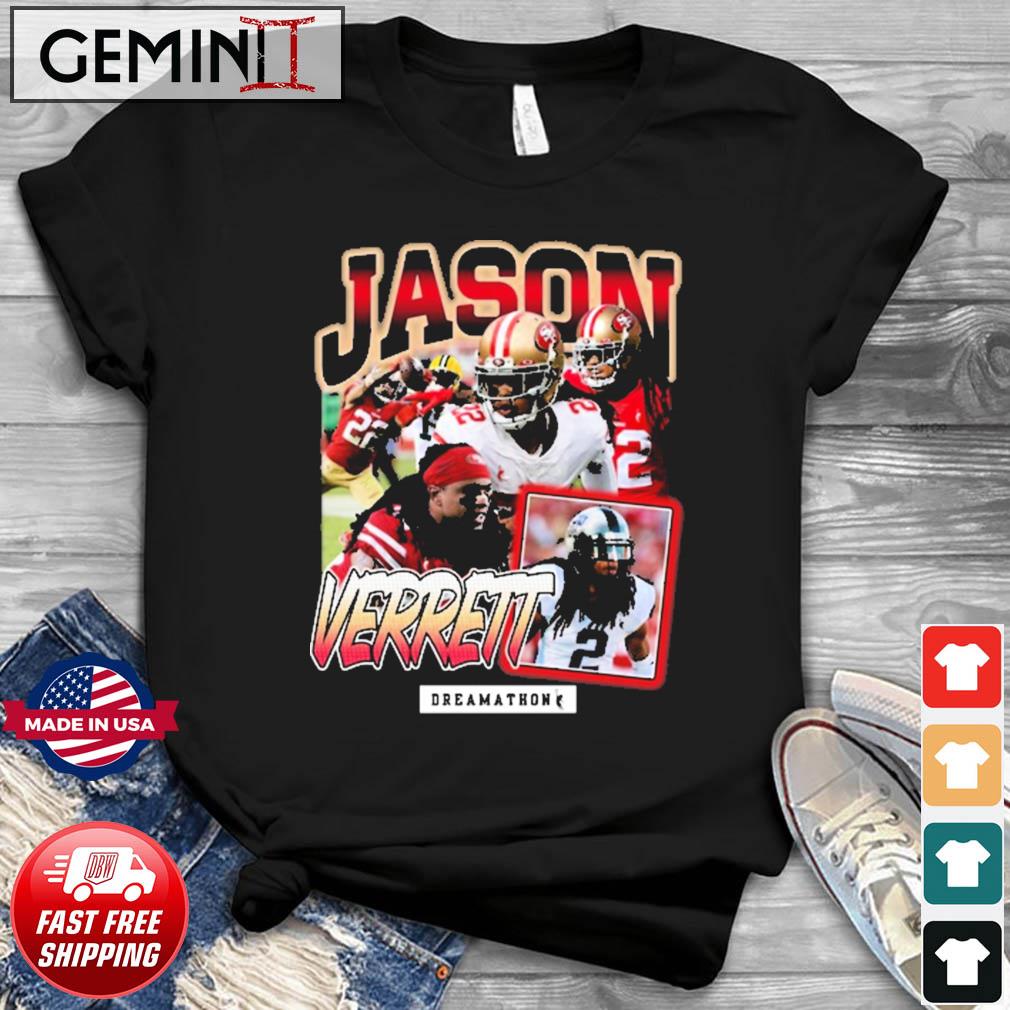 Jason Verrett T-Shirt  Jason Verrett 49ers Tee - 49ers Store