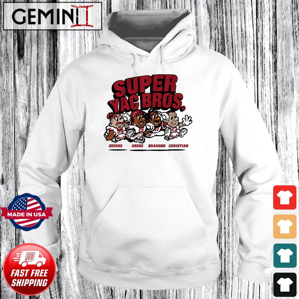 Super Yac Bros San Francisco 49ers shirt, hoodie, sweater, long