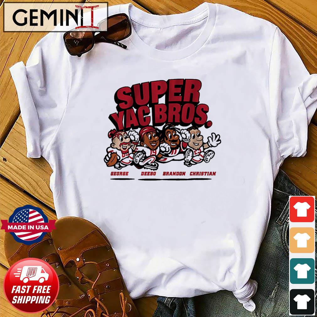 Super Yac Bros San Francisco 49ers shirt, hoodie, sweater, long