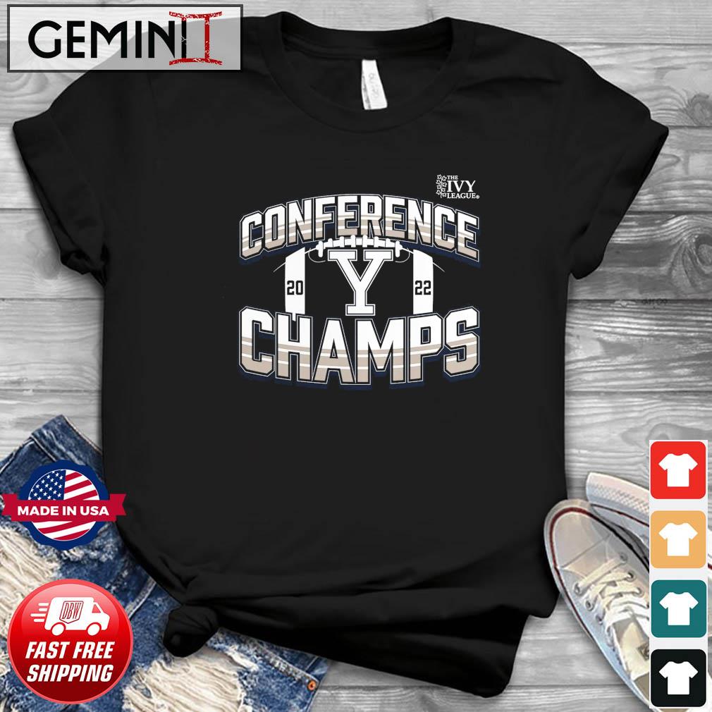 The Ivy League Yale Bulldogs 2022 Conference Champions Shirt