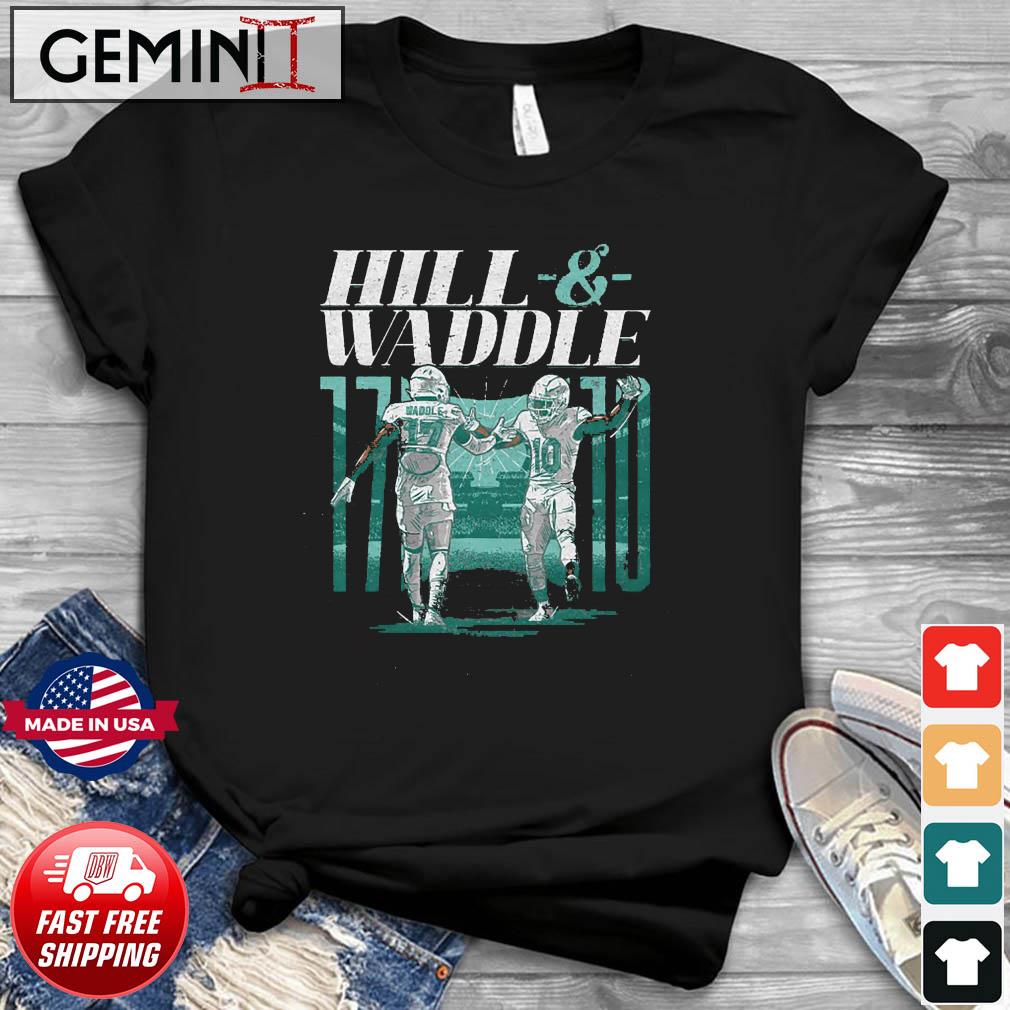 Tyreek Hill and Jaylen Waddle Miami Dolphins Celebration Shirt