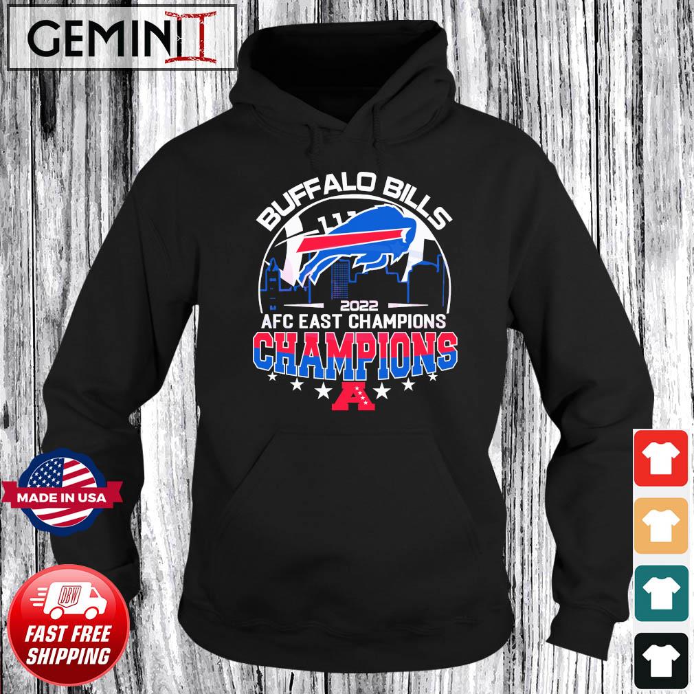 2022 AFC East division champions Buffalo Bills skyline shirt, hoodie,  sweater, long sleeve and tank top