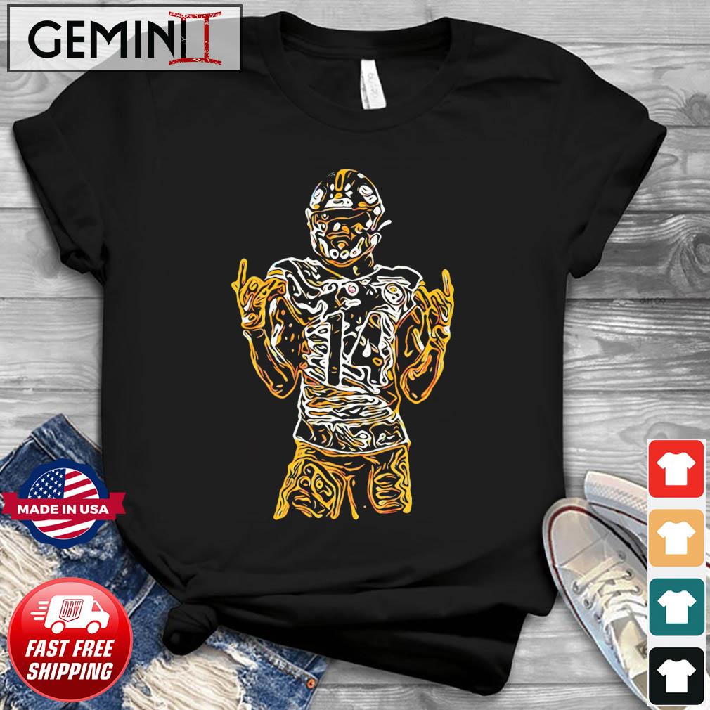 Black & Gold George Pickens Pittsburgh Steelers Shirt