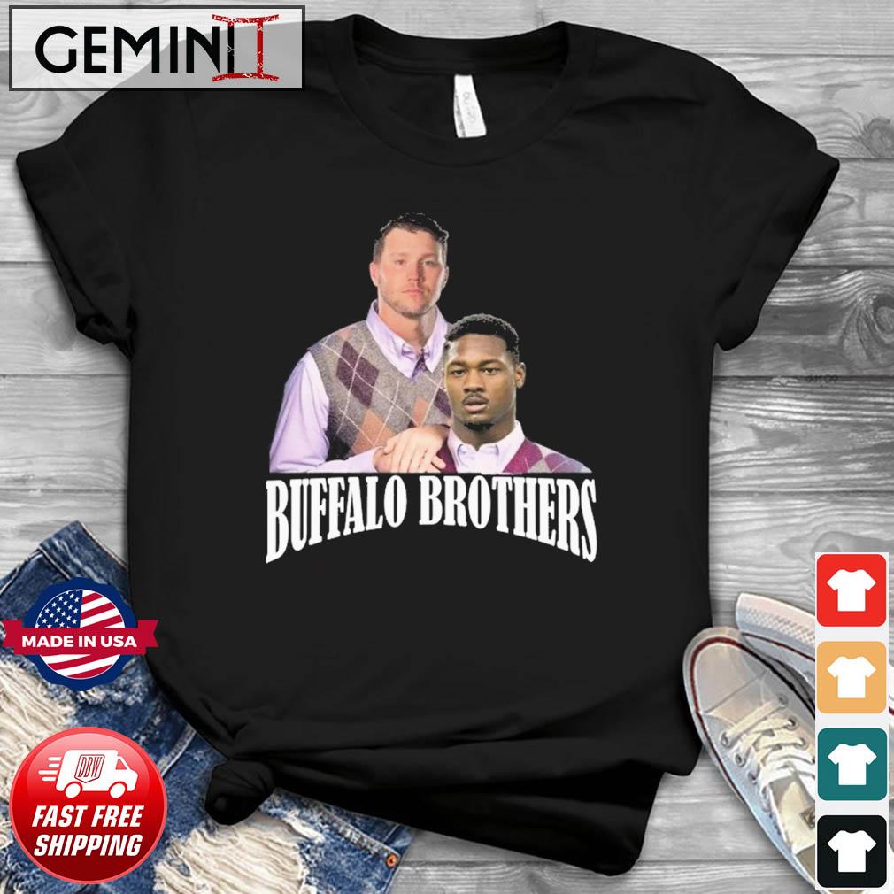 Buffalo Brothers Josh Allen And Stefon Diggs Buffalo Bills Shirt
