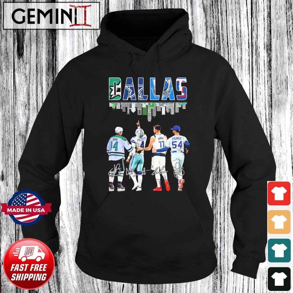 Funny Dallas Cowboys Skyline Team Players Signatures Shirt, hoodie,  sweater, long sleeve and tank top