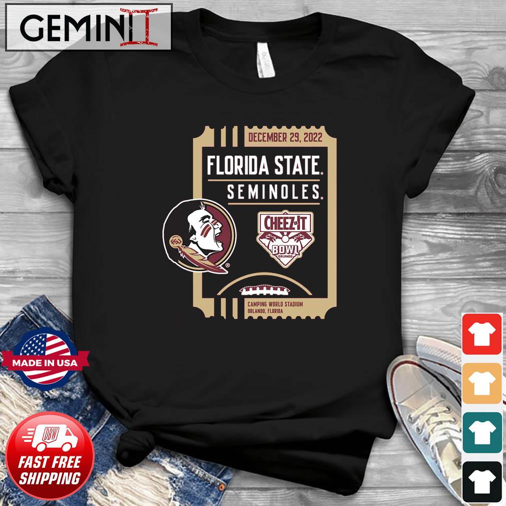 Florida State Seminoles 2022 Cheez-It Bowl T-Shirt
