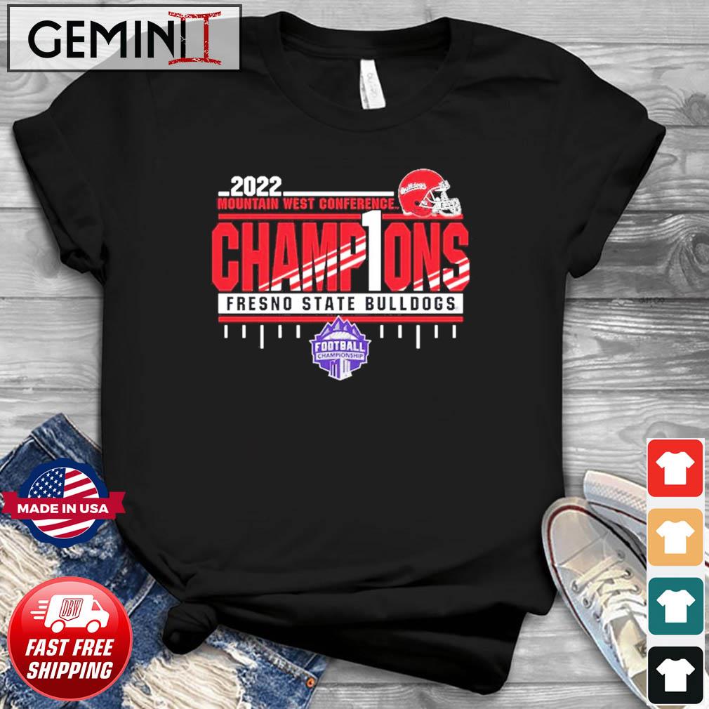 Fresno State Football 2022 Mountain West Champions T-Shirt