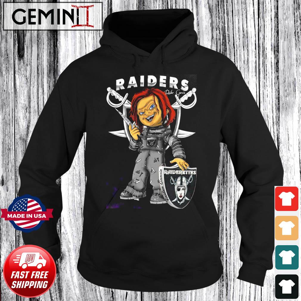 Horror Chucky Las Vegas Raiders Garcia Shirt - High-Quality