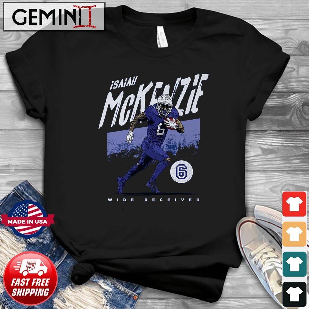 Isaiah McKenzie Buffalo Bills Wide Receiver Grunge Shirt