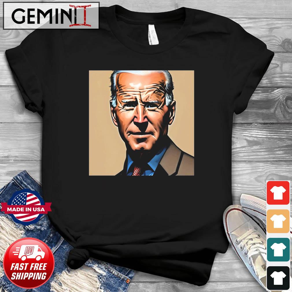 Joe Biden president portrait T-Shirt