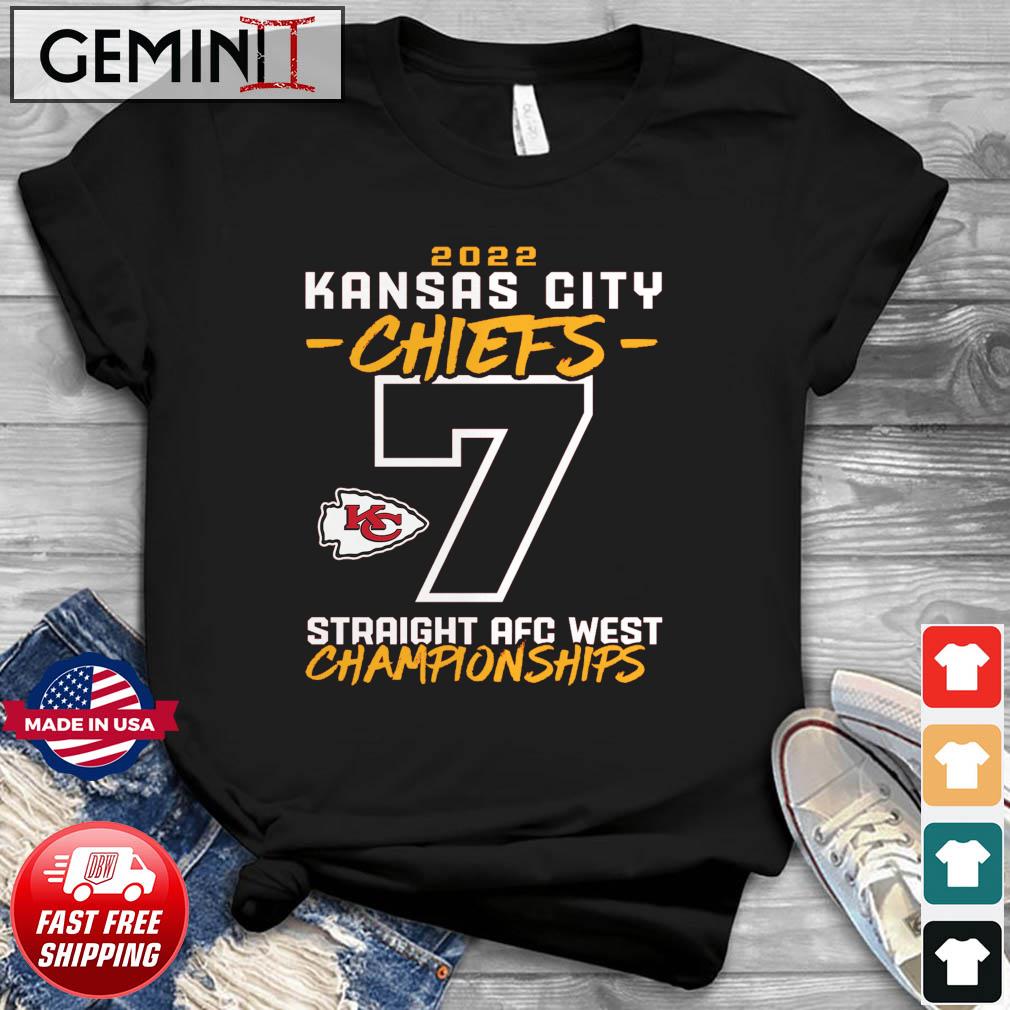 Kansas City Chiefs Seventh-Straight AFC West Division Championship Shirt