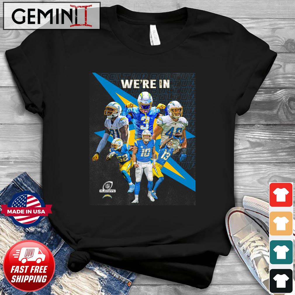 NFL Team Apparel Youth Los Angeles Chargers Derwin James Jr. #85 Blue  Player T-Shirt