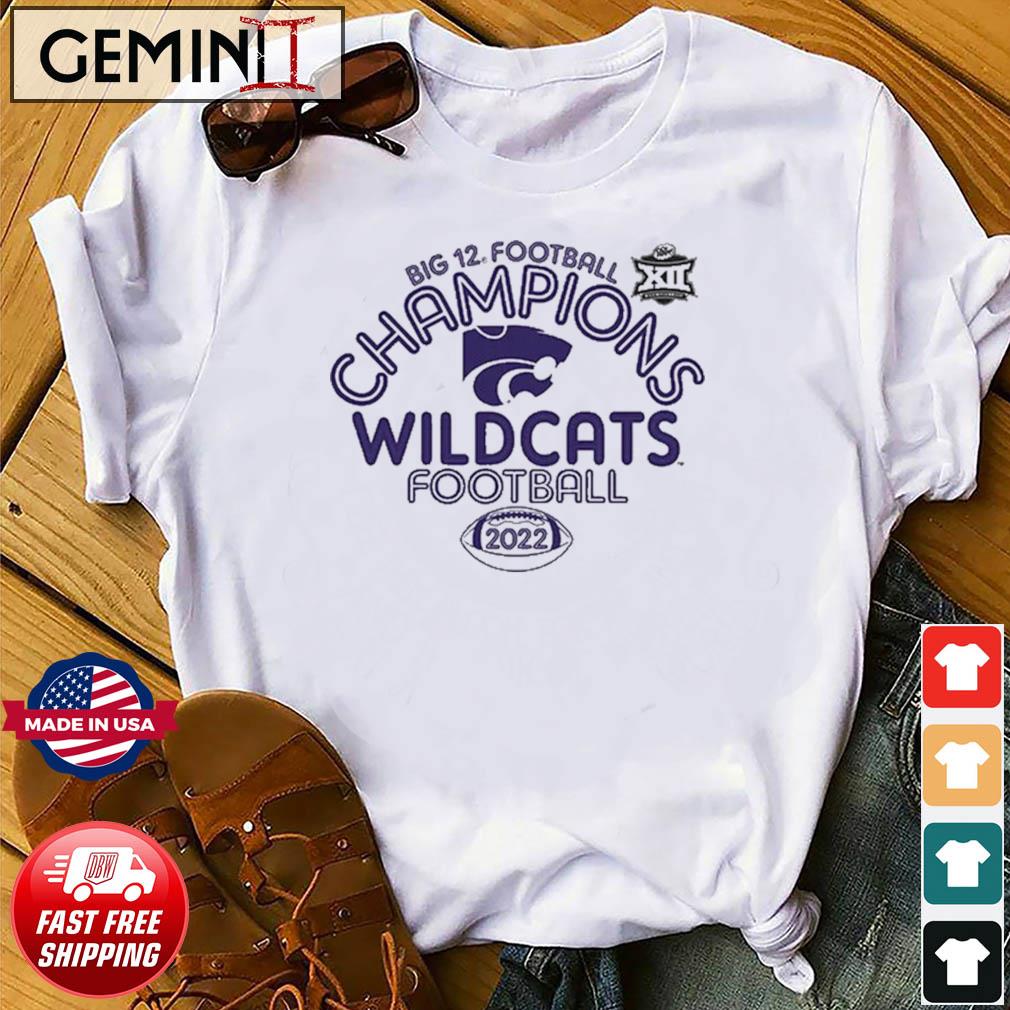 Official K-State Wildcats 2022 Big 12 Football Champions Shirt