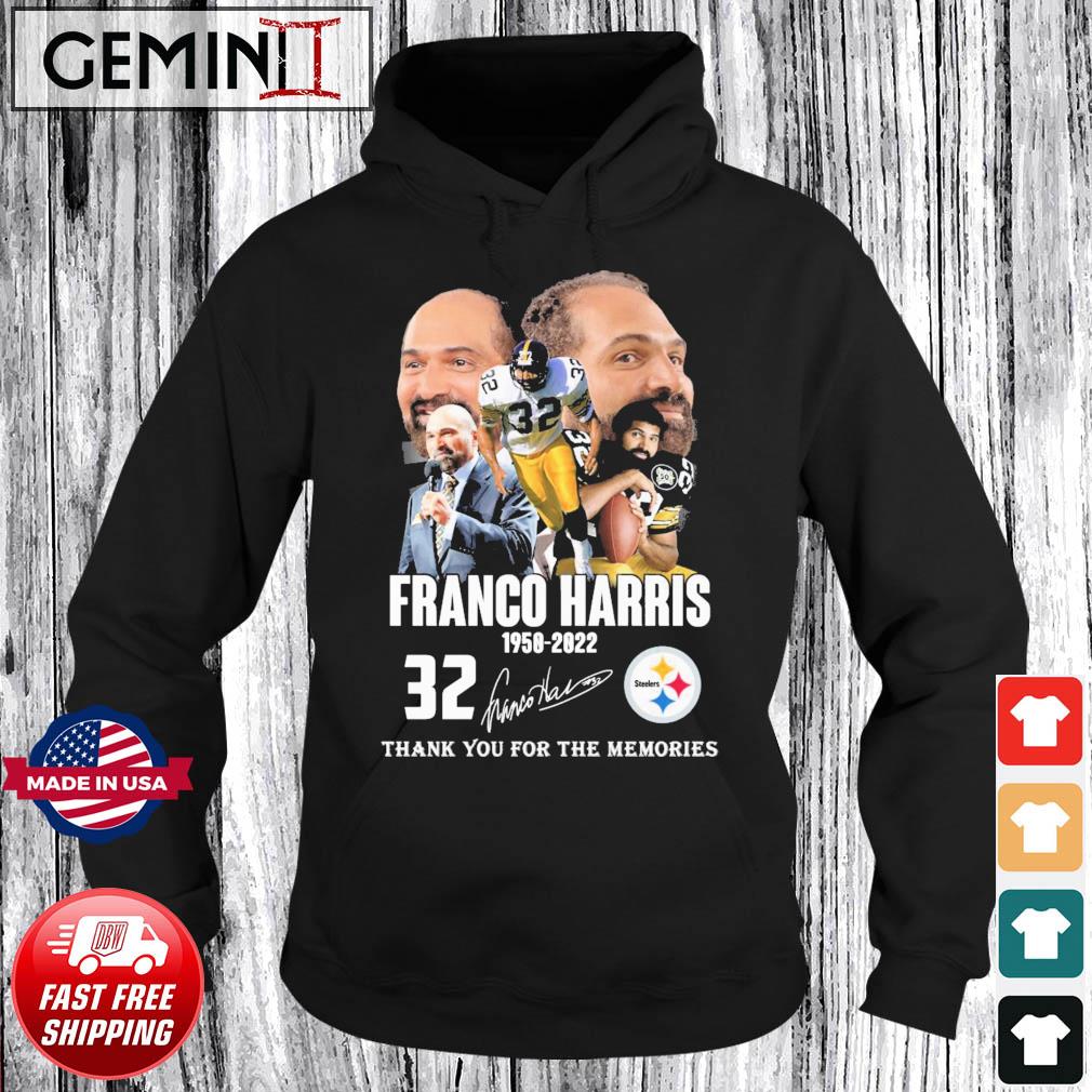 RIP Franco Harris 32 In Loving Memories 1950-2022 T-Shirt