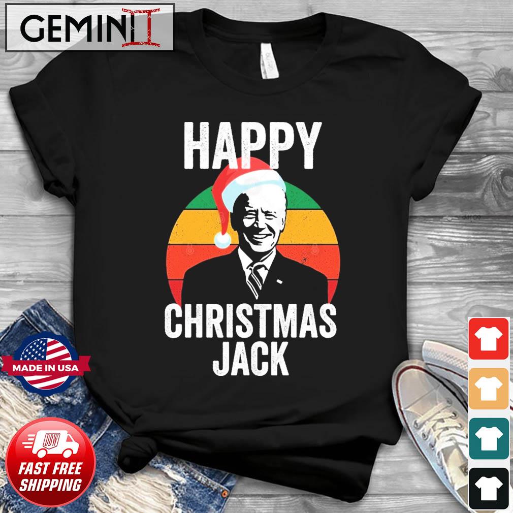 Santa Biden Happy Christmas Jack Vintage Shirt