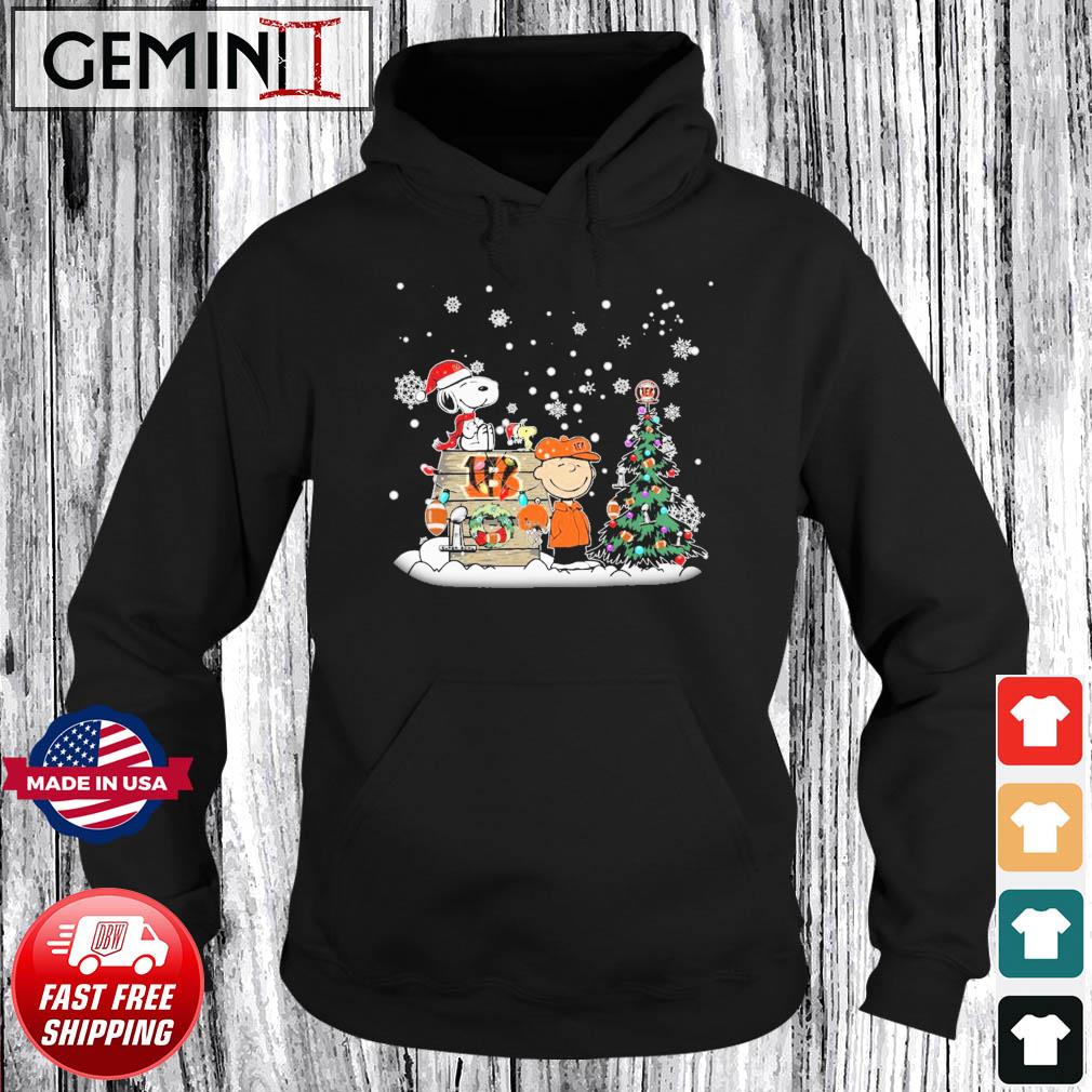 Snoopy The Peanuts Cincinnati Bengals Christmas Shirt