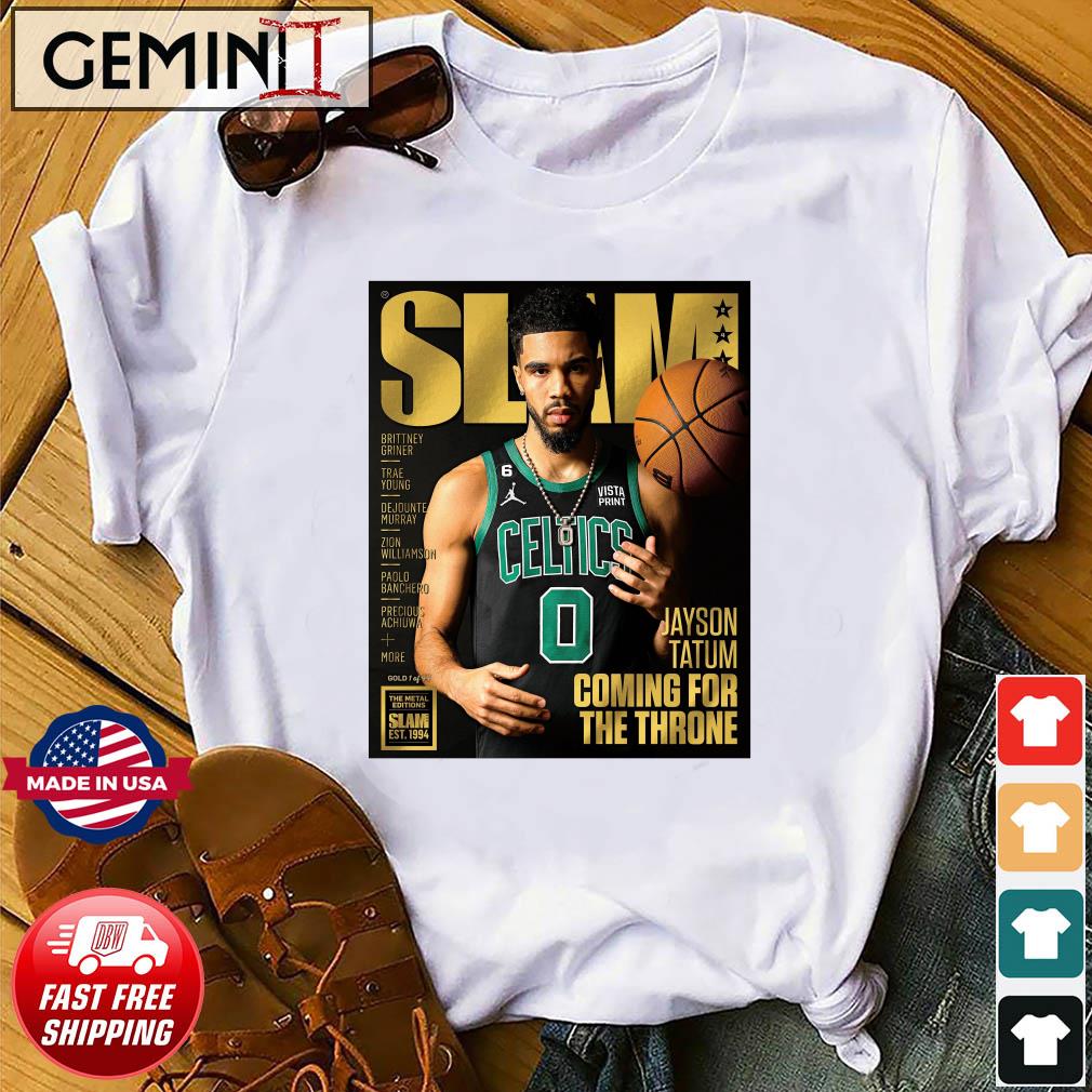 Official Basketball Boston celtics jayson tatum slam t-shirt, hoodie,  sweater, long sleeve and tank top