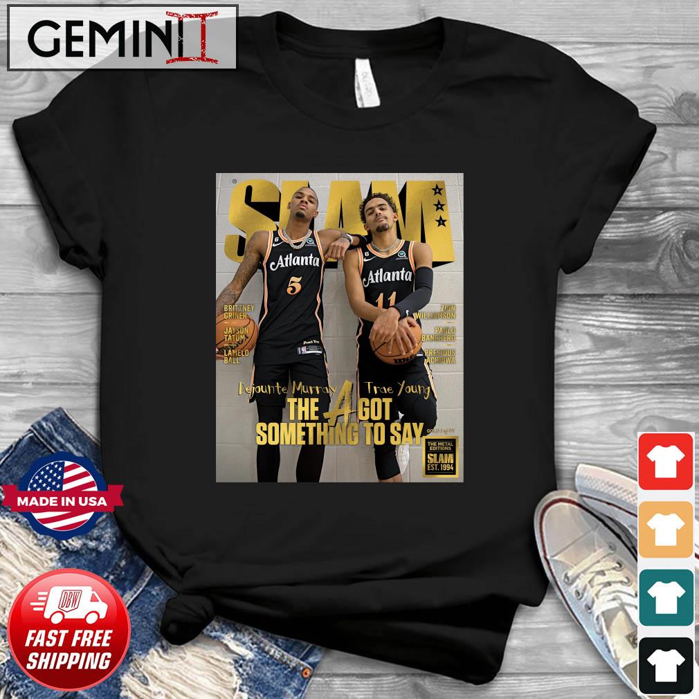 SLAM Trae Young And Dejounte Murray Shirt