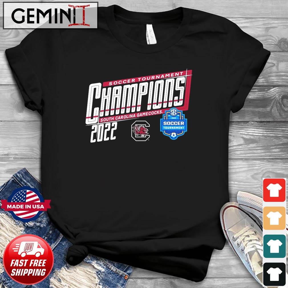 South Carolina Gamecocks Women's Soccer Tournament Champions 2022 Shirt