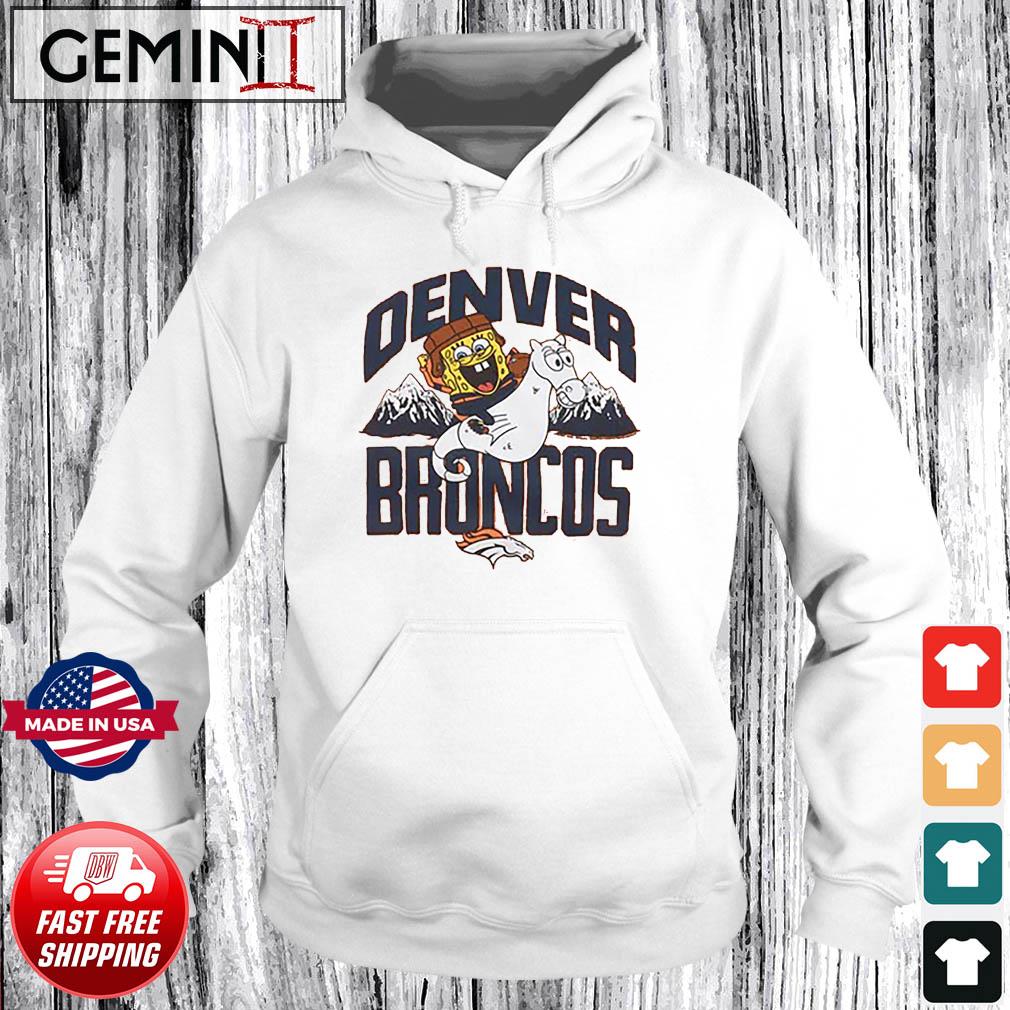 Denver Broncos SpongeBob shirt, hoodie, sweater, long sleeve and tank top