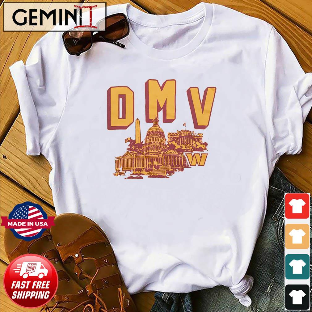 Washington Commanders DMV Washington shirt, hoodie, sweater, long sleeve  and tank top