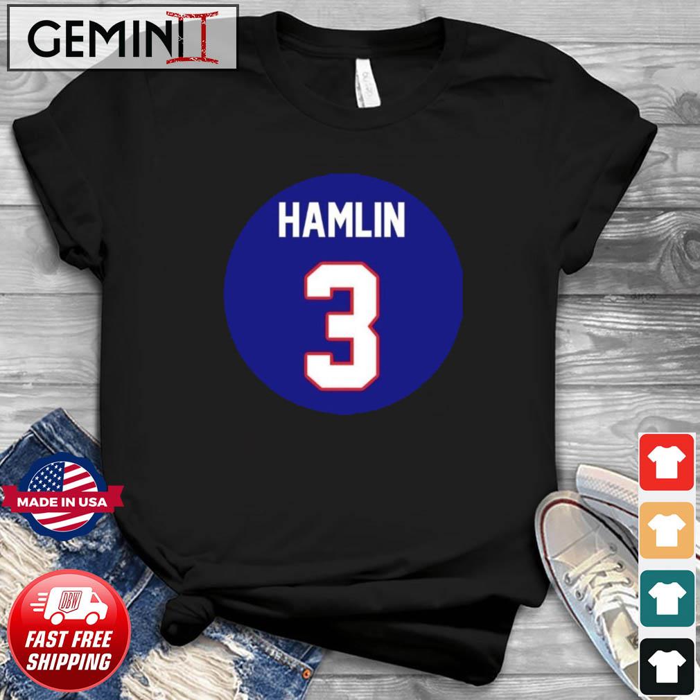 3 Hamlin Buffalo Bills - Pray For Damar Hamlin Shirt