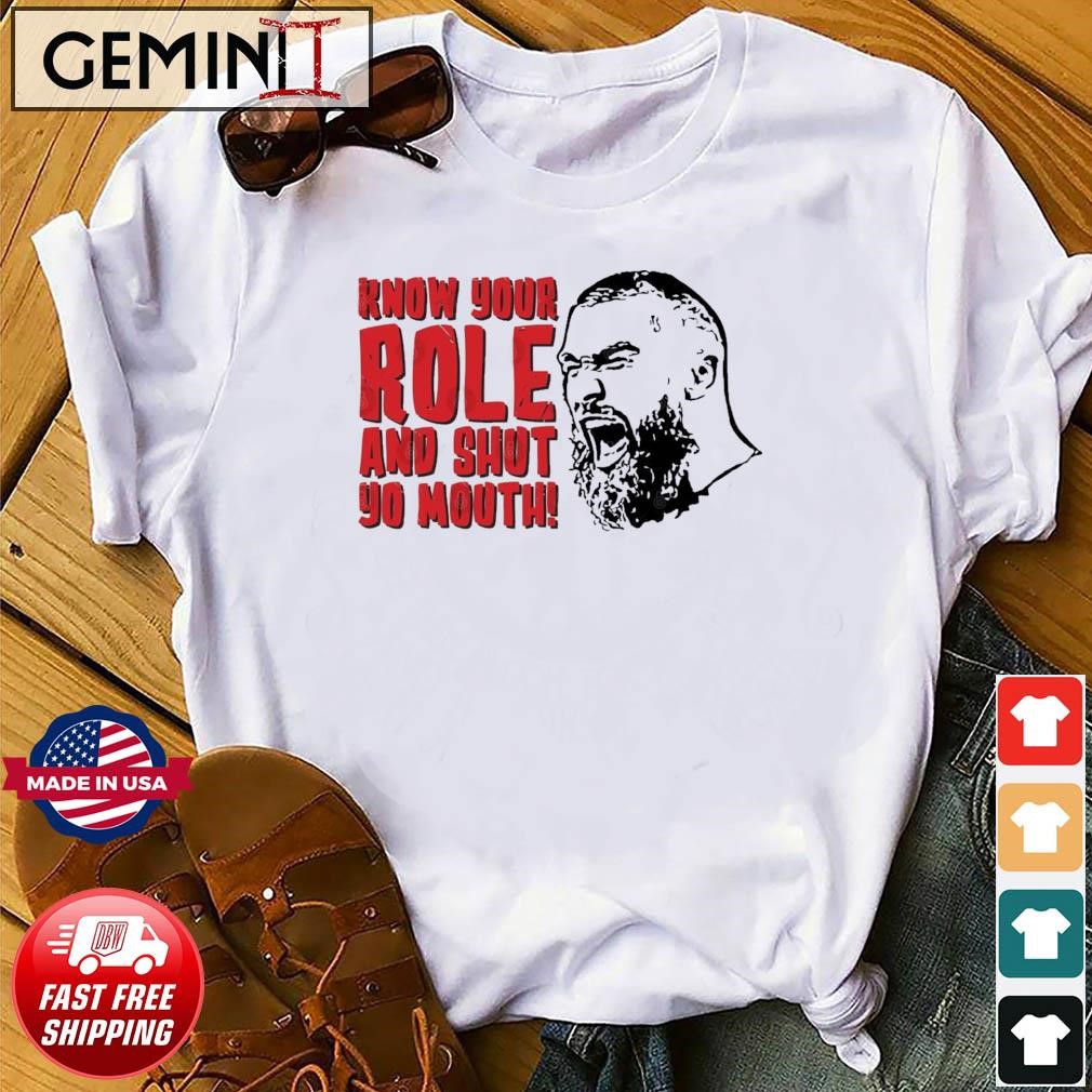 Kansas city Chiefs Kelce know yo role and shut yo mouth shirt - Guineashirt  Premium ™ LLC