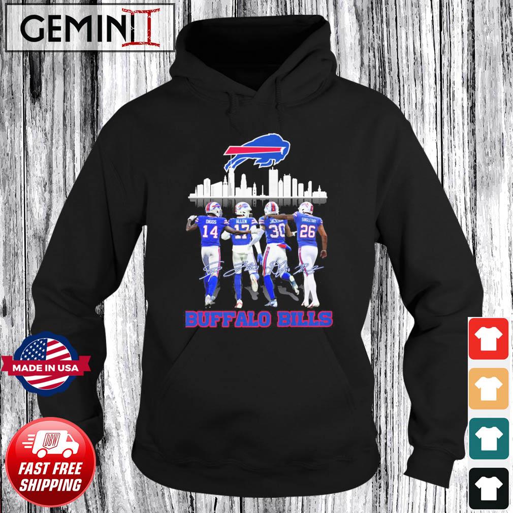 Josh Allen and Stefon Diggs Buffalo Bills signature shirt, hoodie