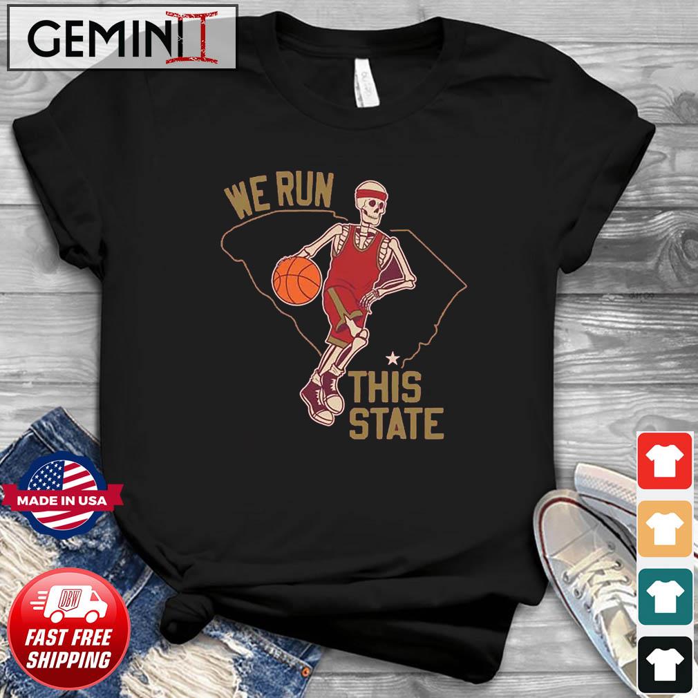 CH Basketball We Run This State Shirt