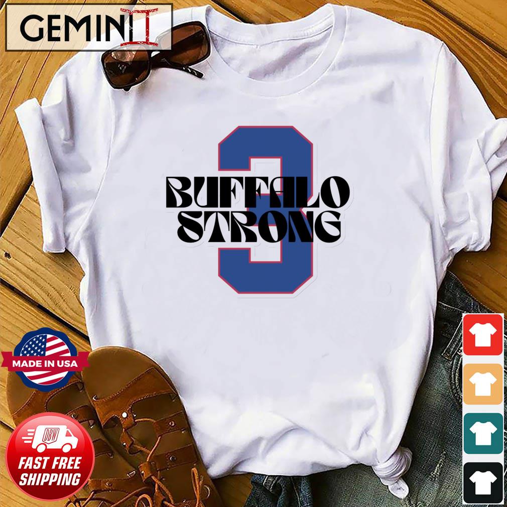 Damar Hamlin #3 Buffalo Strong Shirt