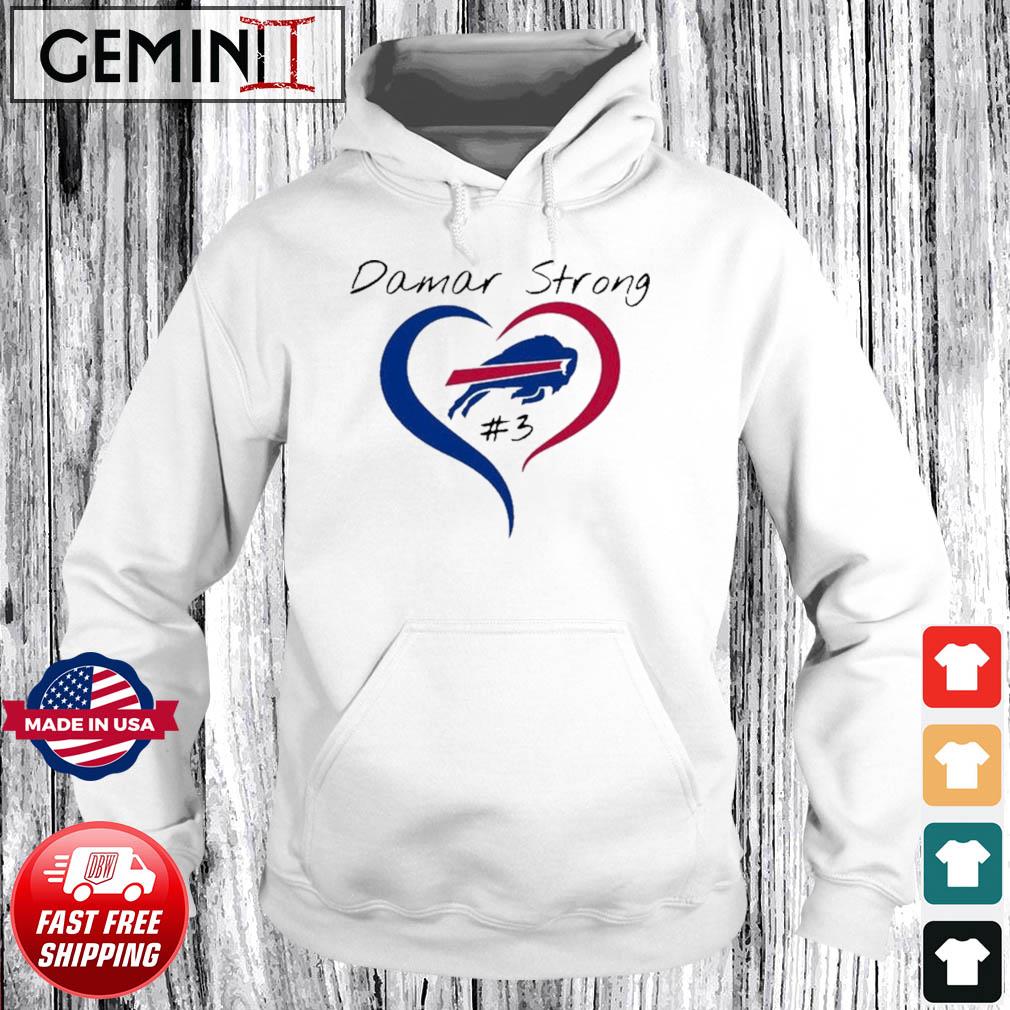 Pray For Damar Hamlin Shirt Strong Buffalo Bills - Anynee