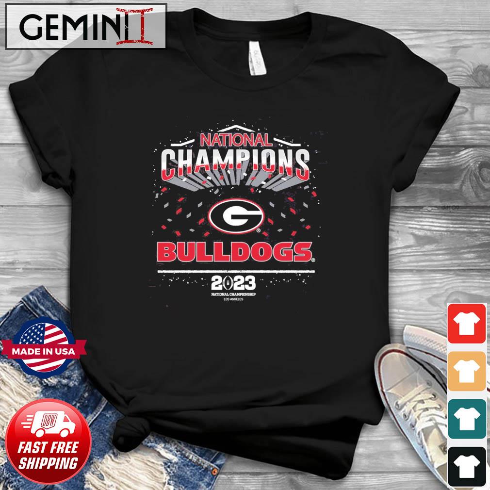 Georgia Bulldogs College Football Playoff 2023 National Champions Los Angeles Shirt