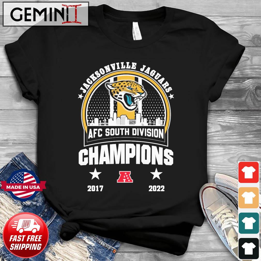 Jacksonville Jaguars Skyline 2022 Afc South Division Champions Svg