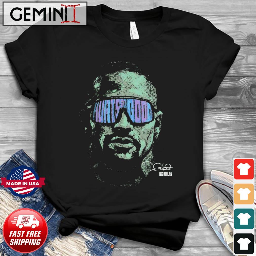 Jalen Hurts Philadelphia Eagles Hurt So Good Sunglasses Signature Shirt