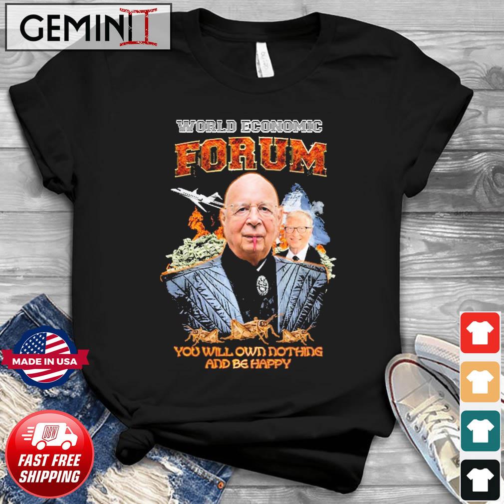 Klaus Martin Schwab World Economic Forum Shirt