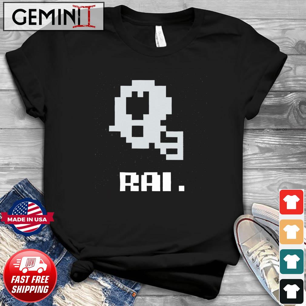 Las Vegas Raiders Retro 8-bit Helmet Shirt