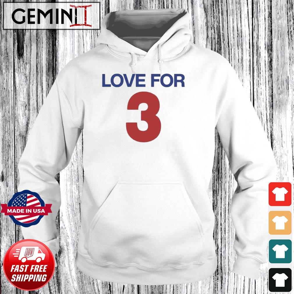 Love For 3 Damar Hamlin Shirt - High-Quality Printed Brand