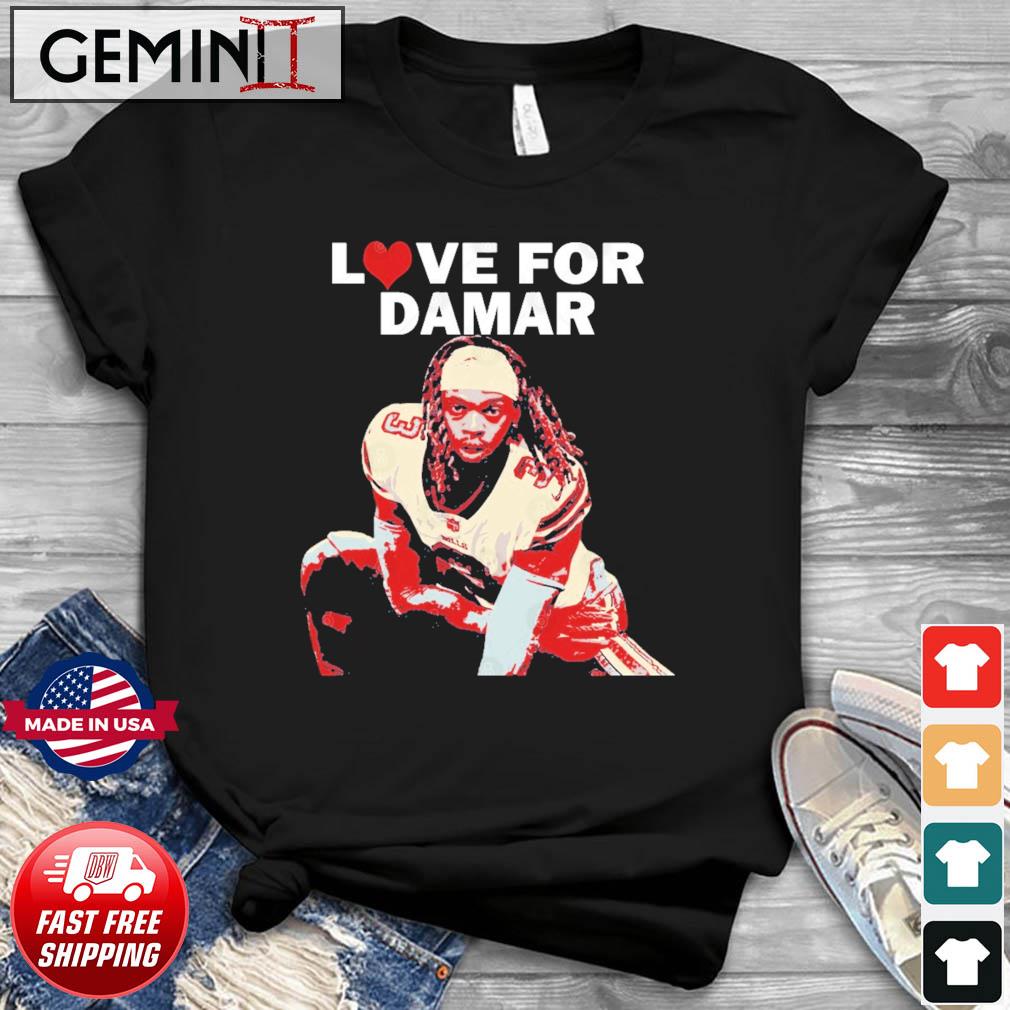 Love For Damar Hamlin Vintage Art Shirt