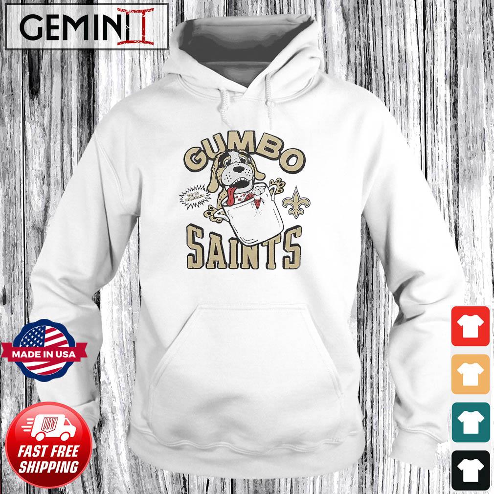 New Orleans Saints mascot logo retro shirt, hoodie, sweater, long