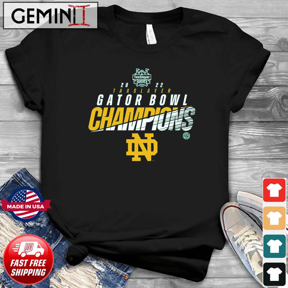 Notre Dame 2022 Taxslayer Gator Bowl Champions Shirt