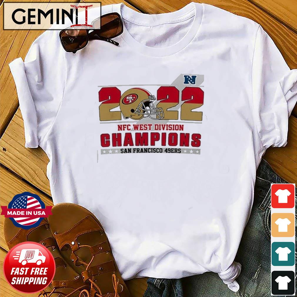 San Francisco 49Ers 2022 NFC West Champions T-shirt, hoodie, sweater, long  sleeve and tank top