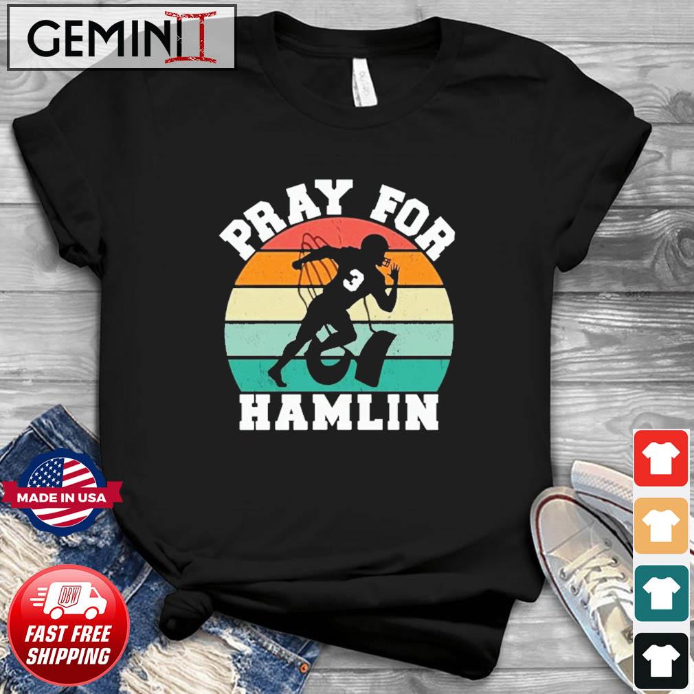 Pray for 3 Damar Hamlin Vintage shirt
